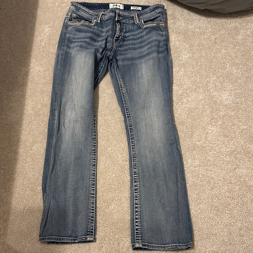 Daytrip Women's Straight Leg Blue Jeans